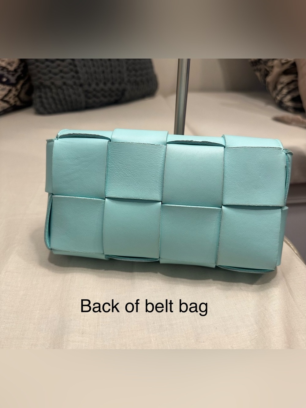 Bottega Veneta Belt Bag - Entrupy Authentication - Blue Nappa Leather - Picture 3 of 13